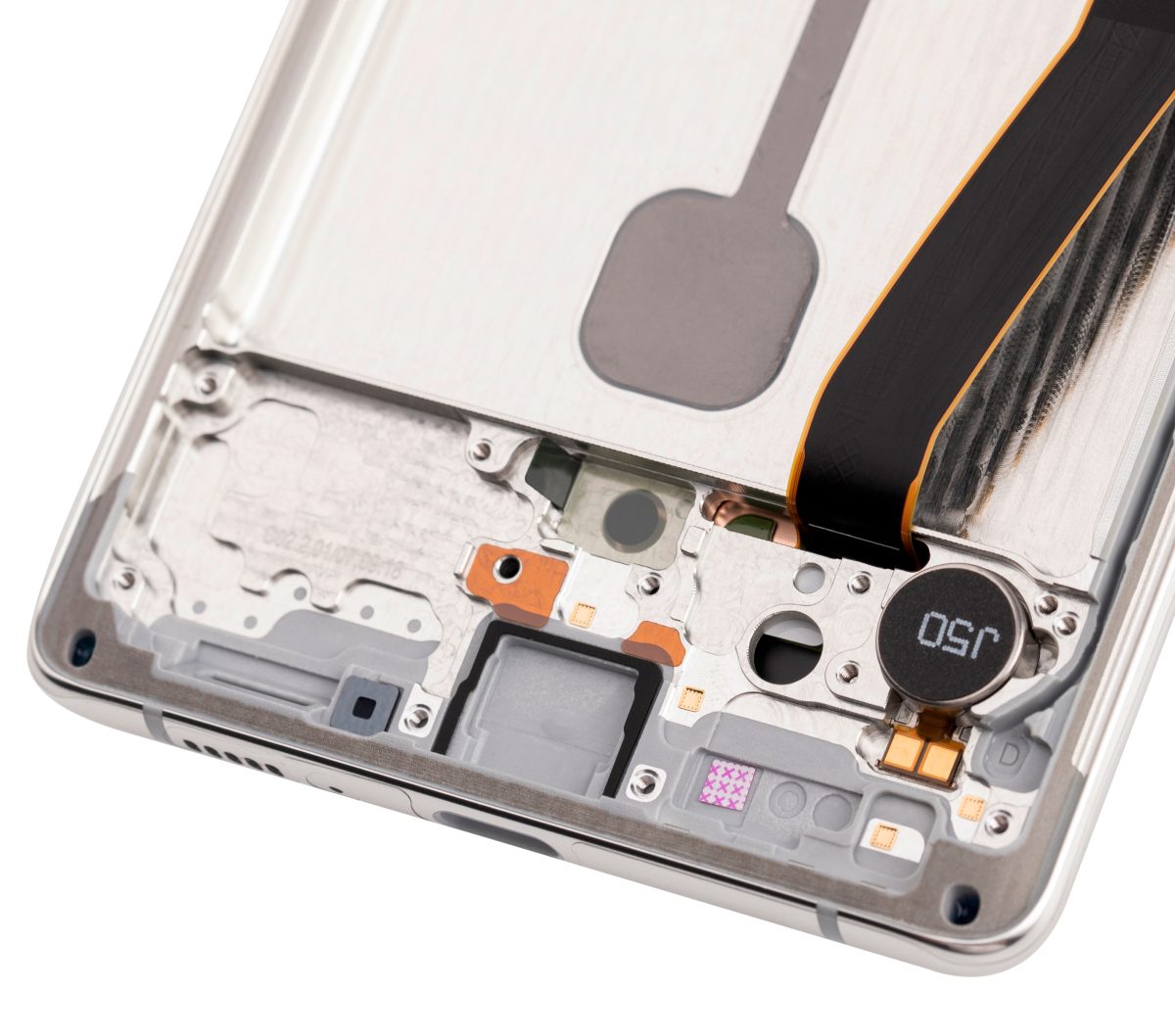 Samsung Galaxy S10 Lite İle Uyumlu İçin Çerçeveli ekran Orijinal (Prizma Beyazı)  Orijinal Ekranı Uyumlu - Görsel 6