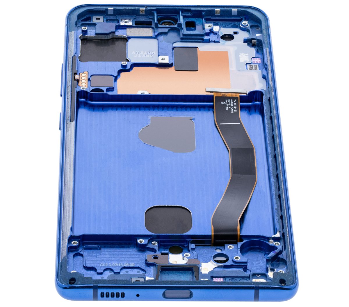 Samsung Galaxy S10 Lite İle Uyumlu İçin Çerçeveli ekran Orijinal (Prizma Mavisi)  Orijinal Ekranı Uyumlu - Görsel 7