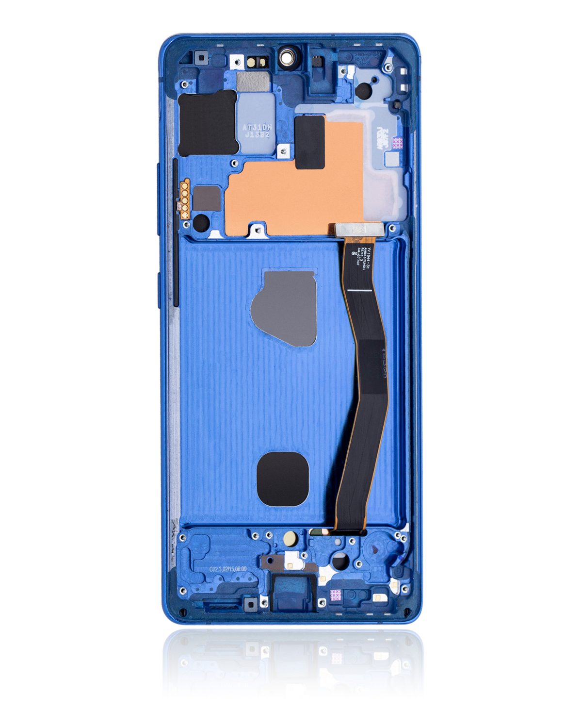 Samsung Galaxy S10 Lite İle Uyumlu İçin Çerçeveli ekran (Service Pack) (Prizma Mavisi)  Orijinal Ekranı Uyumlu - Görsel 3