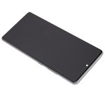 Samsung Galaxy S10 Lite İle Uyumlu (Service Pack) (Prizma Beyazı) Çerçeveli ekran Orijinal Ekranı - Görsel 5