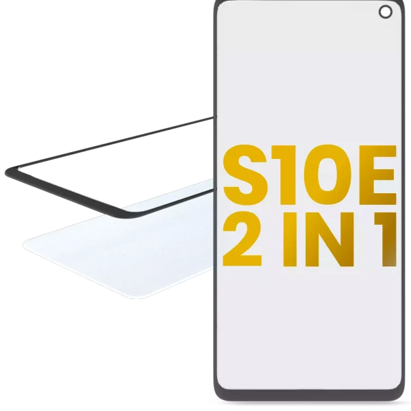 Samsung Galaxy S10 OCA İle Uyumlu Önceden Kurulu 2'si 1 Arada Ön Cam E