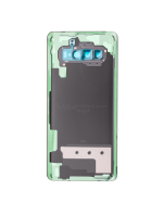 Samsung Galaxy S10 Plus İle Uyumlu Arka Kapak Cam Kamera Lensli  (Prizma Siyah) - Görsel 4