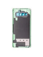 Samsung Galaxy S10 Plus İle Uyumlu Arka Kapak Cam Kamera Lensli (Service Pack) (Prizma Siyah) - Görsel 4