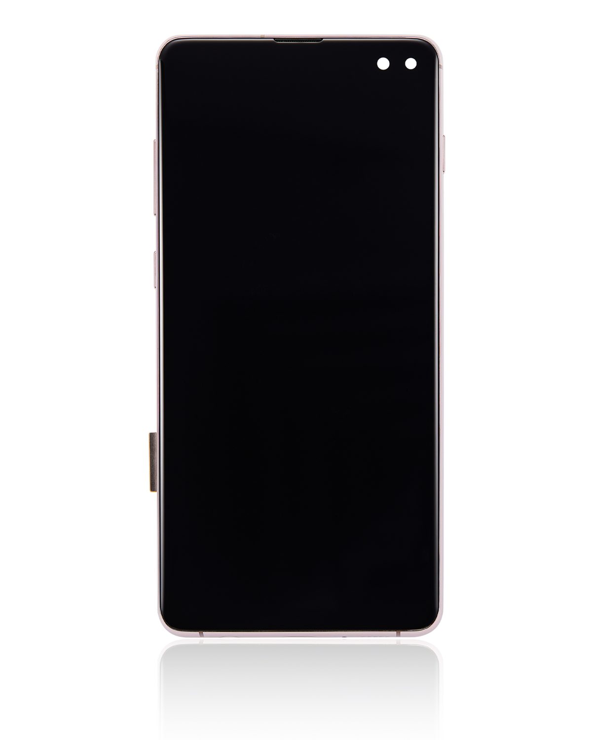 Samsung Galaxy S10 Plus İle Uyumlu Çerçeveli ekran LCD Ekranı (Parmak İzi Sensörü Olmadan) (Satış Sonrası Plus: TFT) (Flamingo Pembesi) - Görsel 4