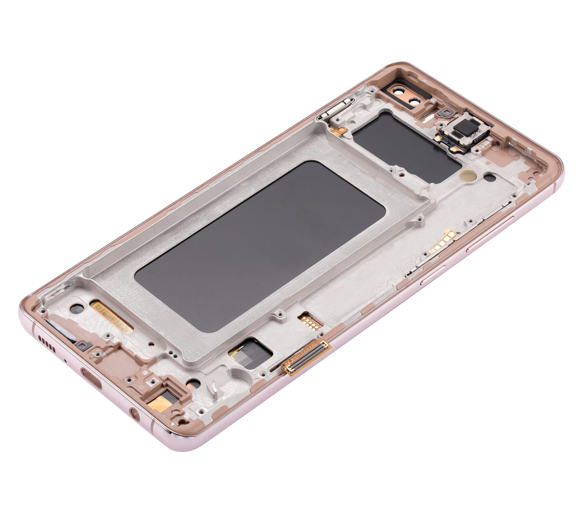 Samsung Galaxy S10 Plus İle Uyumlu Çerçeveli ekran LCD Ekranı (Parmak İzi Sensörü Olmadan) (Satış Sonrası Plus: TFT) (Flamingo Pembesi) - Görsel 7