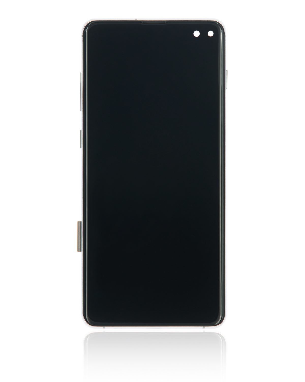 Samsung Galaxy S10 Plus İle Uyumlu Çerçeveli ekran LCD Ekranı (Parmak İzi Sensörü Olmadan) (Satış Sonrası Plus: TFT) (Prizma Beyazı) - Görsel 3