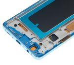 Samsung Galaxy S10 Plus İle Uyumlu Çerçeveli ekran LCD Ekranı (Parmak İzi Sensörü Olmadan) (Satış Sonrası Plus: TFT) (Prizma Mavisi) - Görsel 8