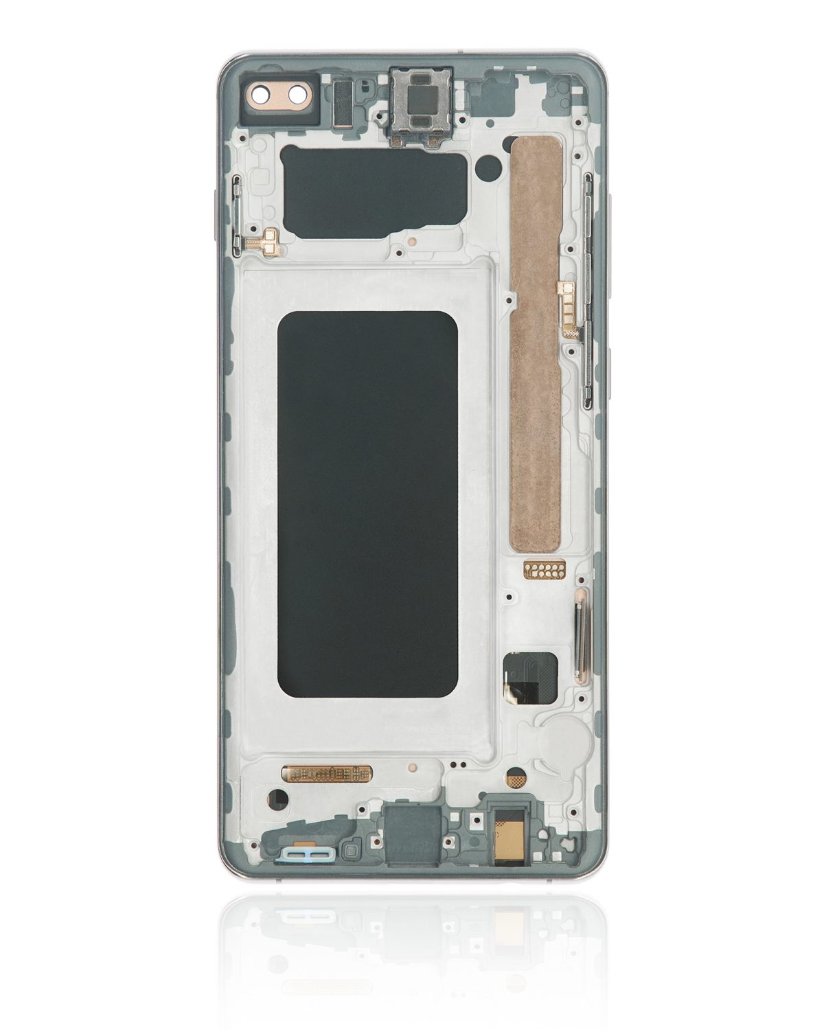 Samsung Galaxy S10 Plus İle Uyumlu Çerçeveli ekran LCD Ekranı (Parmak İzi Sensörü Olmadan) (Satış Sonrası Plus: TFT) (Prizma Seramik Siyah) - Görsel 4