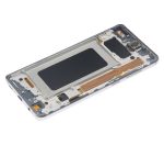 Samsung Galaxy S10 Plus İle Uyumlu Çerçeveli ekran LCD Ekranı (Parmak İzi Sensörü Olmadan) (Satış Sonrası Plus: TFT) (Prizma Seramik Siyah) - Görsel 7