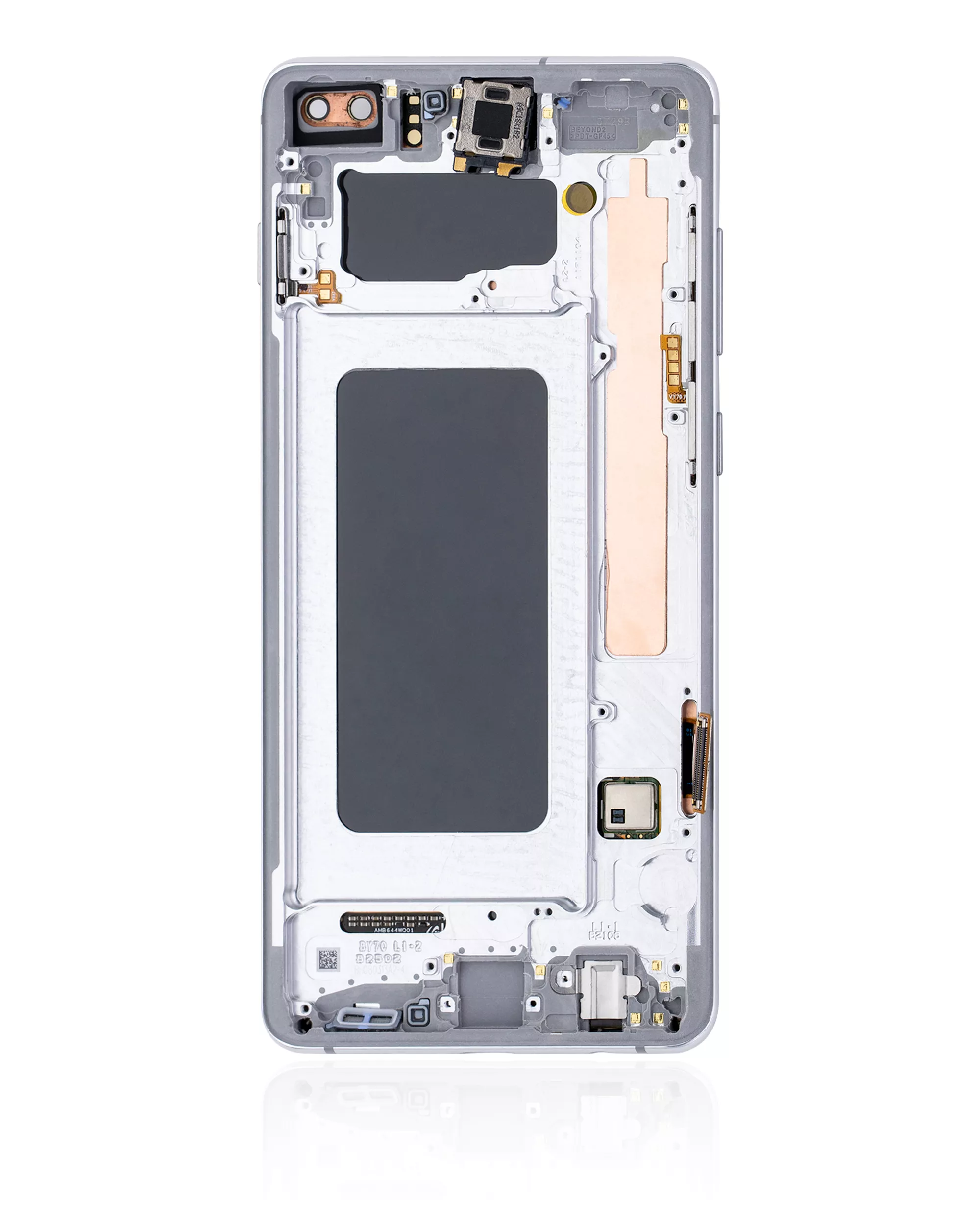 Samsung-Galaxy-S10-Plus-Ile-Uyumlu-Cerceveli-ekran-Orijinal-Ekrani-Kullanilmis-OEM-Cekme-Sinif-A-Prizma-Beyazi-2 Samsung Galaxy S10 Plus İle Uyumlu Çerçeveli ekran Orijinal Ekranı (Kullanılmış OEM Çekme: Sınıf A) (Prizma Beyazı) - Görsel 3