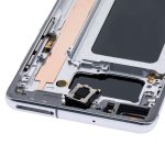 Samsung Galaxy S10 Plus İle Uyumlu İçin Çerçeveli ekran Orijinal (Prizma Beyazı)  Orijinal Ekranı - Görsel 8