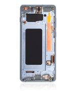 Samsung Galaxy S10 Plus İle Uyumlu İçin Çerçeveli ekran Orijinal (Prizma Mavisi)  Orijinal Ekranı Uyumlu - Görsel 2