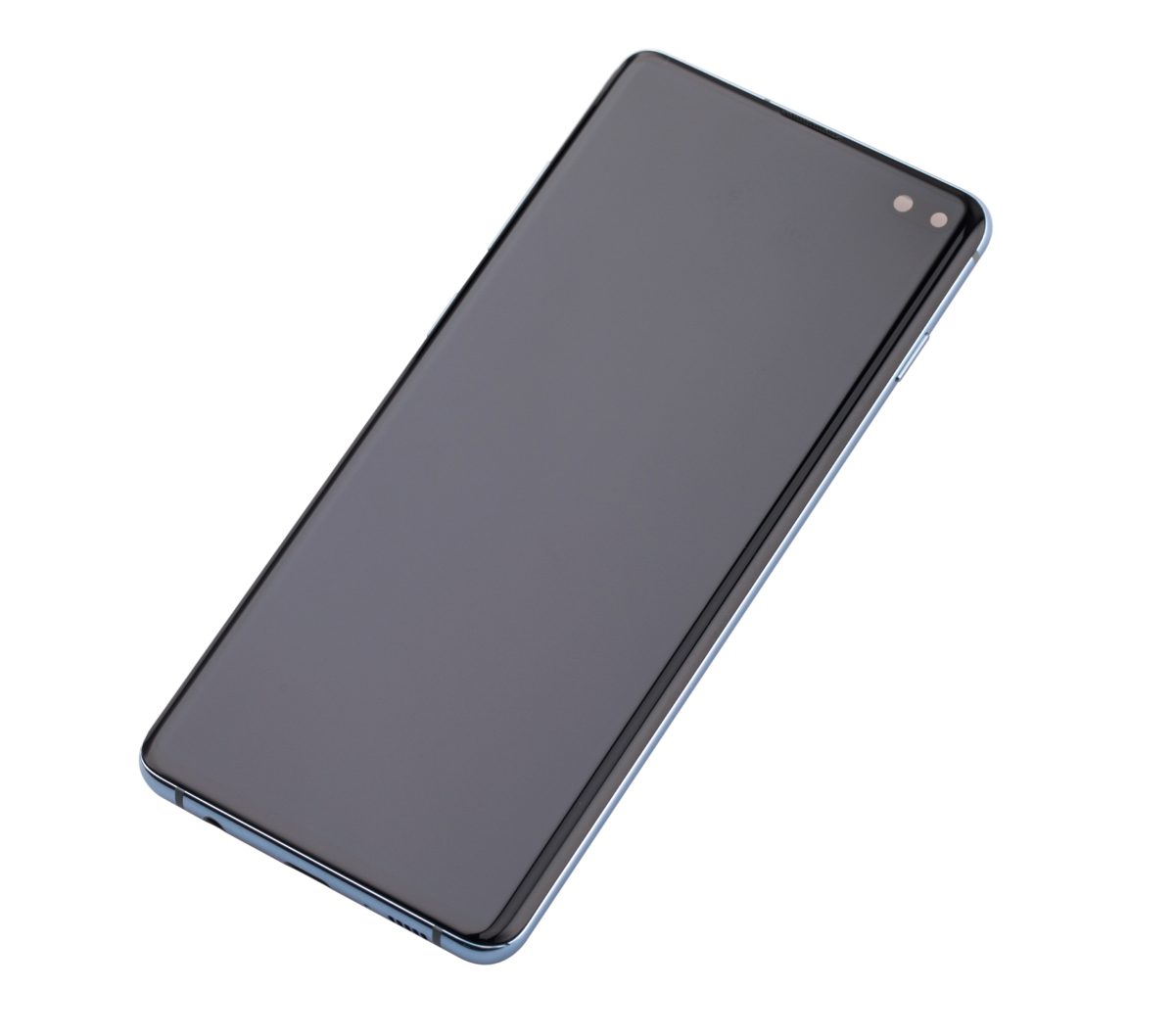 Samsung Galaxy S10 Plus İle Uyumlu İçin Çerçeveli ekran Orijinal (Prizma Mavisi)  Orijinal Ekranı Uyumlu - Görsel 4