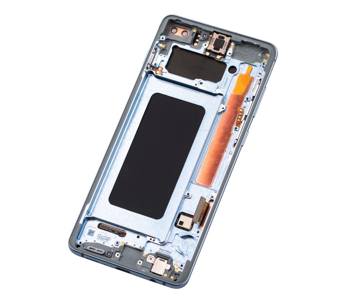 Samsung Galaxy S10 Plus İle Uyumlu İçin Çerçeveli ekran Orijinal (Prizma Mavisi)  Orijinal Ekranı Uyumlu - Görsel 7