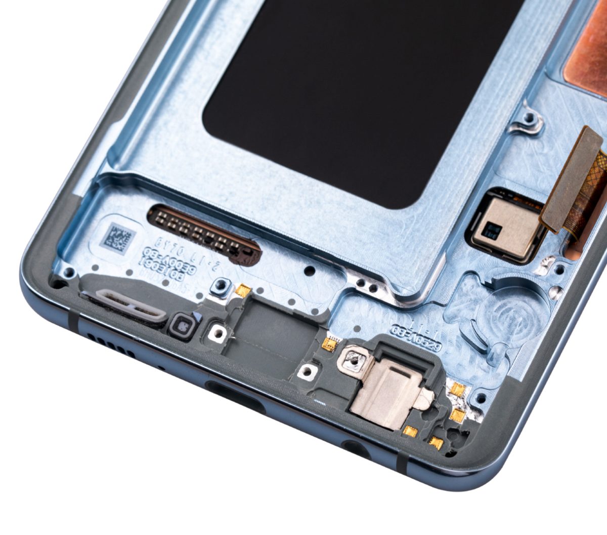 Samsung Galaxy S10 Plus İle Uyumlu İçin Çerçeveli ekran Orijinal (Prizma Mavisi)  Orijinal Ekranı Uyumlu - Görsel 8