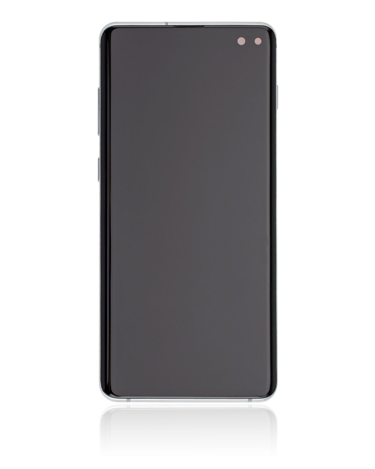 Samsung Galaxy S10 Plus İle Uyumlu İçin Çerçeveli ekran (Service Pack) (Prizma Yeşili)  Orijinal Ekranı Uyumlu - Görsel 3