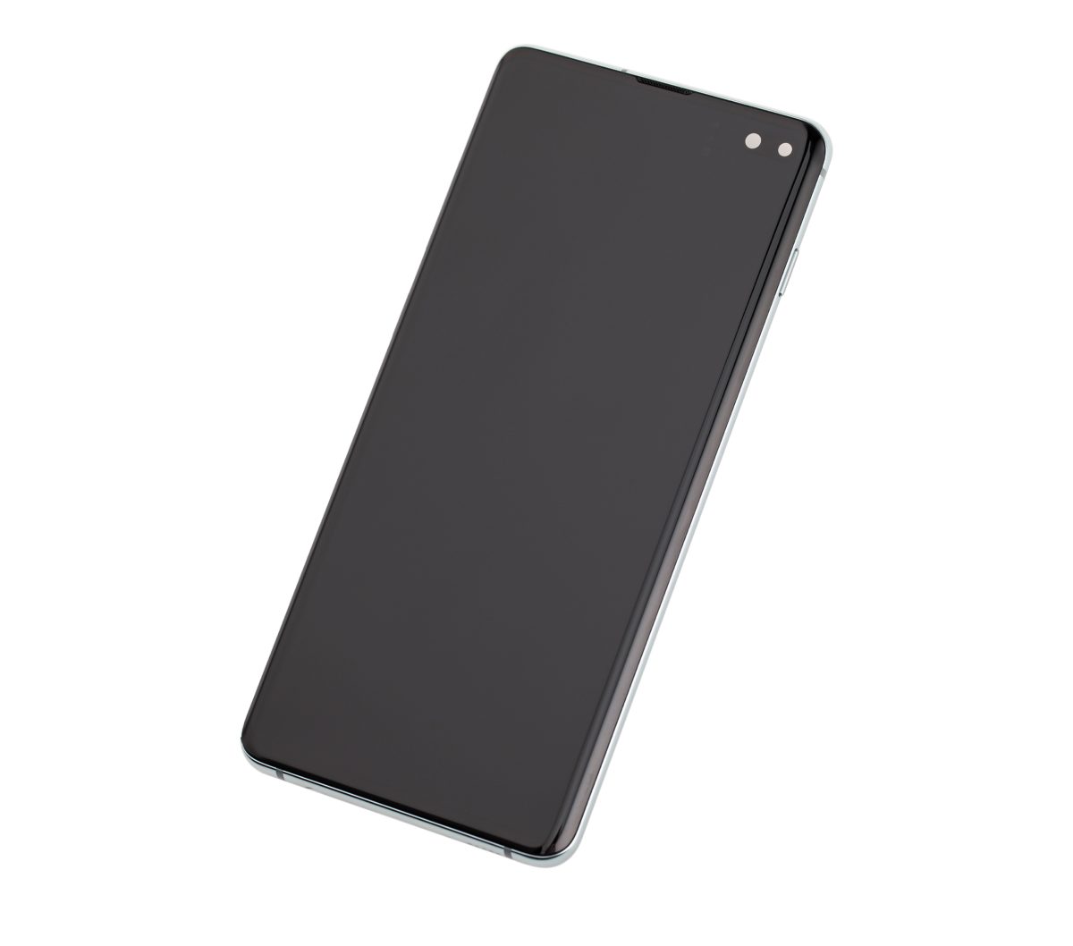 Samsung Galaxy S10 Plus İle Uyumlu İçin Çerçeveli ekran (Service Pack) (Prizma Yeşili)  Orijinal Ekranı Uyumlu - Görsel 5
