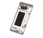 Samsung Galaxy S10 Plus İle Uyumlu İçin Çerçeveli ekran (Service Pack) (Prizma Yeşili)  Orijinal Ekranı Uyumlu - Görsel 8