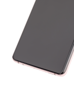 Samsung Galaxy S10 Plus İle Uyumlu (Service Pack) (Flamingo Pembesi) Çerçeveli ekran Orijinal Ekranı - Görsel 3