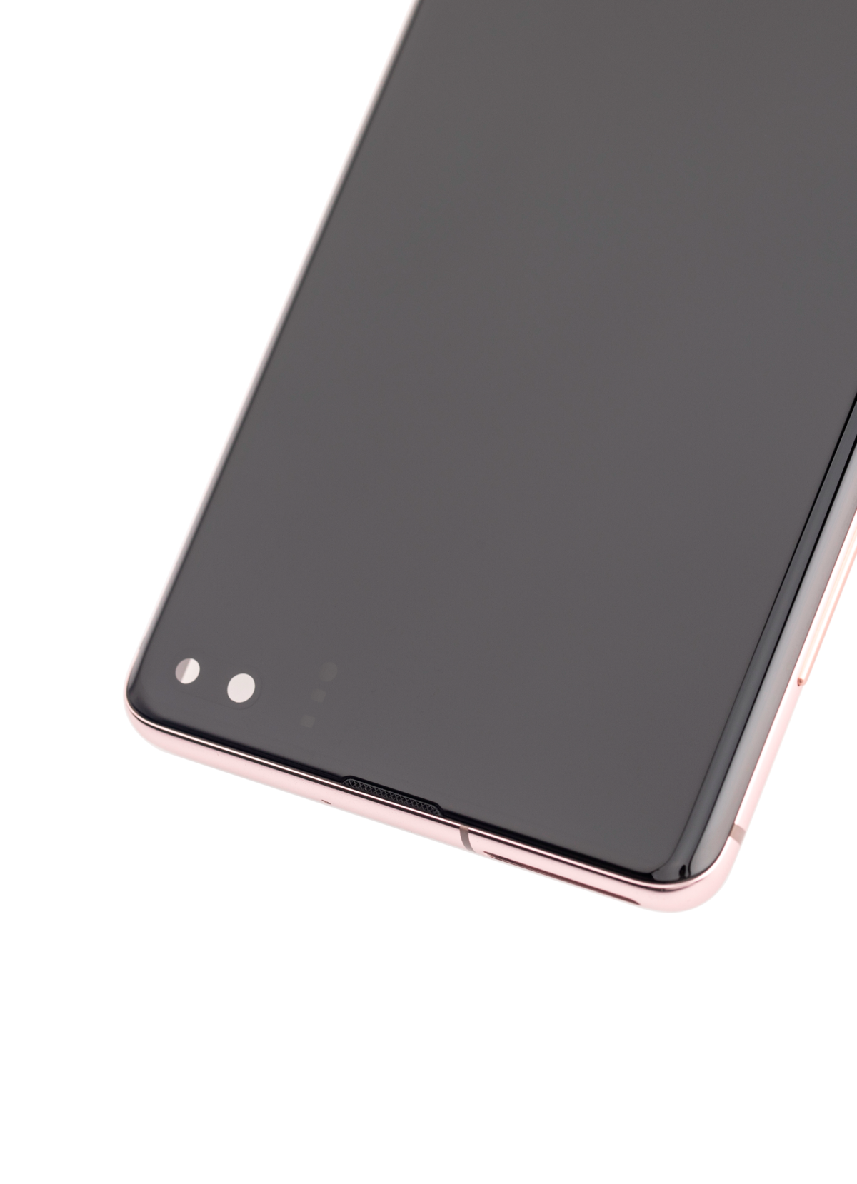 Samsung Galaxy S10 Plus İle Uyumlu (Service Pack) (Flamingo Pembesi) Çerçeveli ekran Orijinal Ekranı - Görsel 5