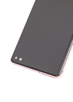 Samsung Galaxy S10 Plus İle Uyumlu (Service Pack) (Flamingo Pembesi) Çerçeveli ekran Orijinal Ekranı - Görsel 5