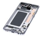 Samsung Galaxy S10 Plus İle Uyumlu (Service Pack) (Prizma Beyazı) Çerçeveli ekran Orijinal Ekranı - Görsel 7