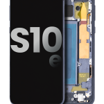 Samsung Galaxy S10 e İle Uyumlu Çerçeveli ekran Orijinal Ekranı (Prizma Siyahı)
