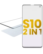 Samsung Galaxy S10 ile İle Uyumlu Uyumlu OCA Önceden Kurulu 2'si 1 Arada Ön Cam