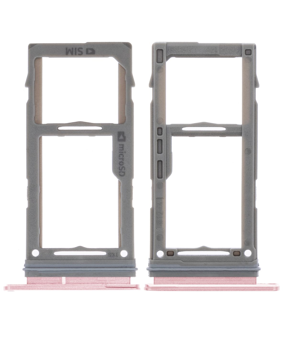 Samsung Galaxy S10E İle Uyumlu Tek Sim Kart Tepsisi S10 Plus S10E (Flamingo Pembesi) - Görsel 2
