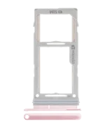 Samsung Galaxy S10E İle Uyumlu Tek Sim Kart Tepsisi S10 Plus S10E (Flamingo Pembesi)