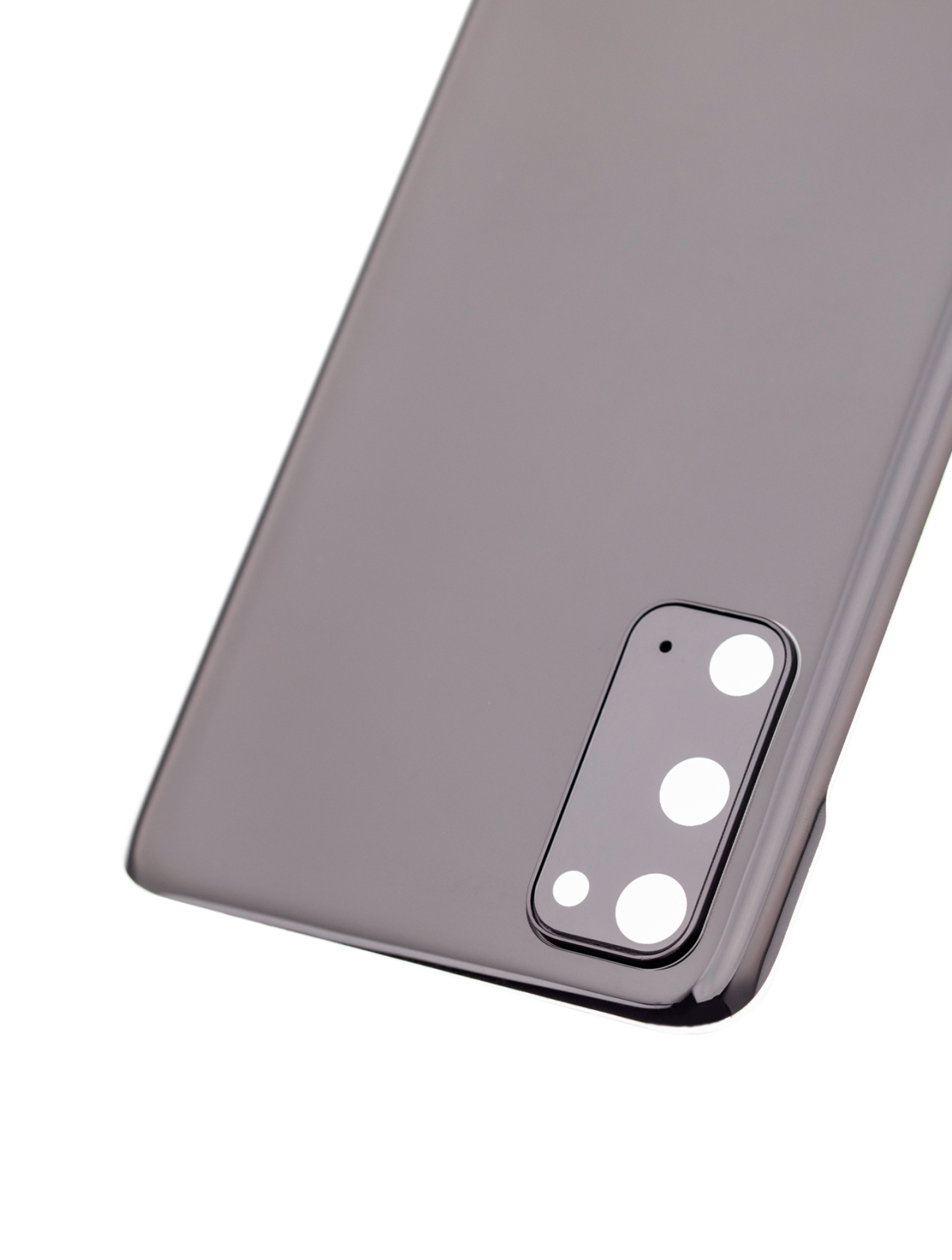 Samsung Galaxy S20 5G İle Uyumlu Arka Kapak Camı Kamera Lensiyle  (Aftermarket Plus) (Cosmic Black) - Görsel 8