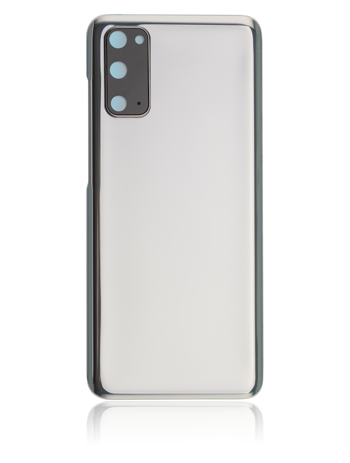 Samsung Galaxy S20 5G İle Uyumlu Arka Kapak Camı Kamera Lensiyle  (Aftermarket Plus) (Kozmik Gri) - Görsel 2