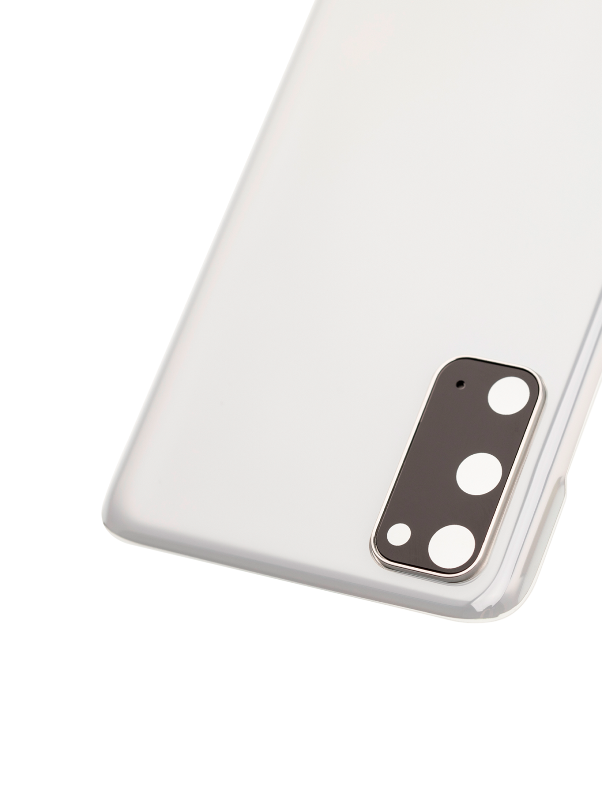 Samsung Galaxy S20 5G İle Uyumlu Arka Kapak Camı Kamera Lensiyle  (Bulut Beyazı) - Görsel 9