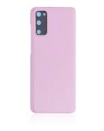 Samsung Galaxy S20 5G İle Uyumlu Arka Kapak Camı Kamera Lensiyle (Servis Paketi) (Bulut Pembesi) - Görsel 3