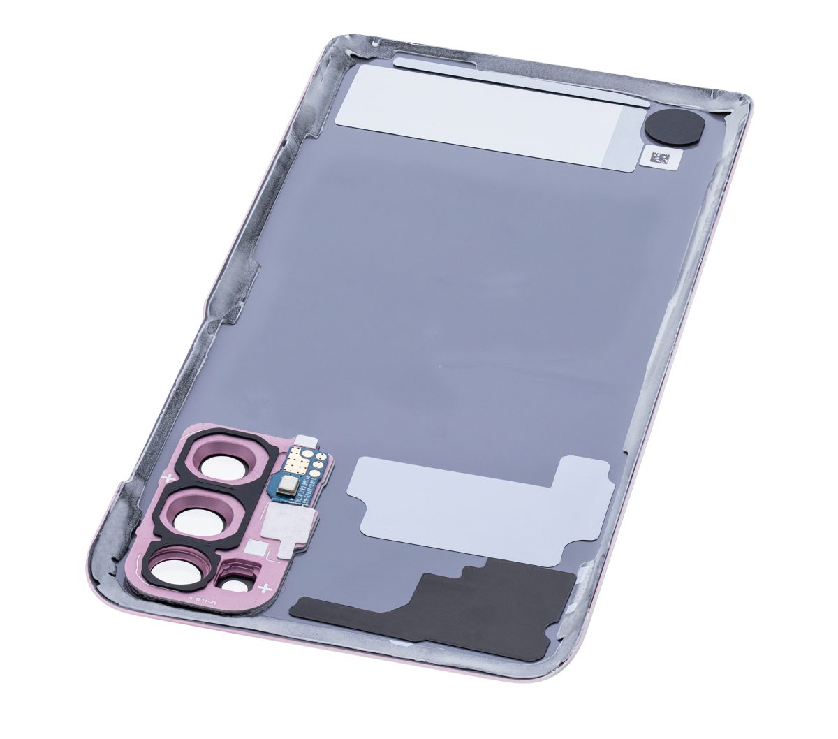 Samsung Galaxy S20 5G İle Uyumlu Arka Kapak Camı Kamera Lensiyle (Servis Paketi) (Bulut Pembesi) - Görsel 6