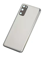 Samsung Galaxy S20 5G İle Uyumlu Arka Kapak Camı Kamera Lensiyle (Servis Paketi) (Kozmik Gri) - Görsel 4