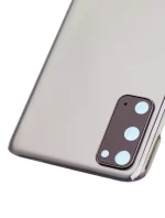 Samsung Galaxy S20 5G İle Uyumlu Arka Kapak Camı Kamera Lensiyle (Servis Paketi) (Kozmik Gri) - Görsel 5