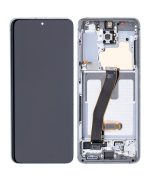 Samsung Galaxy S20 5G İle Uyumlu Çerçeveli ekran Orijinal Ekranı (Sadece Verizon 5G UW Çerçevesi) Orijinal (Bulut Beyazı) - Görsel 3