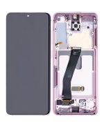 Samsung Galaxy S20 5G İle Uyumlu Çerçeveli ekran Orijinal Ekranı (Sadece Verizon 5G UW Çerçevesi) Orijinal (Bulut Pembesi) - Görsel 3