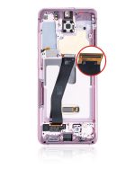 Samsung Galaxy S20 5G İle Uyumlu Çerçeveli ekran Orijinal Ekranı (Sadece Verizon 5G UW Çerçevesi) Orijinal (Bulut Pembesi) - Görsel 4