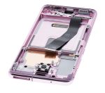 Samsung Galaxy S20 5G İle Uyumlu Çerçeveli ekran Orijinal Ekranı (Sadece Verizon 5G UW Çerçevesi) Orijinal (Bulut Pembesi) - Görsel 8