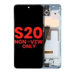 Samsung Galaxy S20 5G İle Uyumlu Çerçeveli ekran Orijinal Ekranı (Verizon Olmayan 5G UW Çerçevesi) (Bulut Mavisi) - Görsel 3