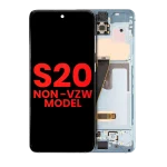 Samsung Galaxy S20 5G İle Uyumlu Çerçeveli ekran Orijinal Ekranı (Verizon Olmayan 5G UW Çerçevesi) (Bulut Mavisi) - Görsel 4