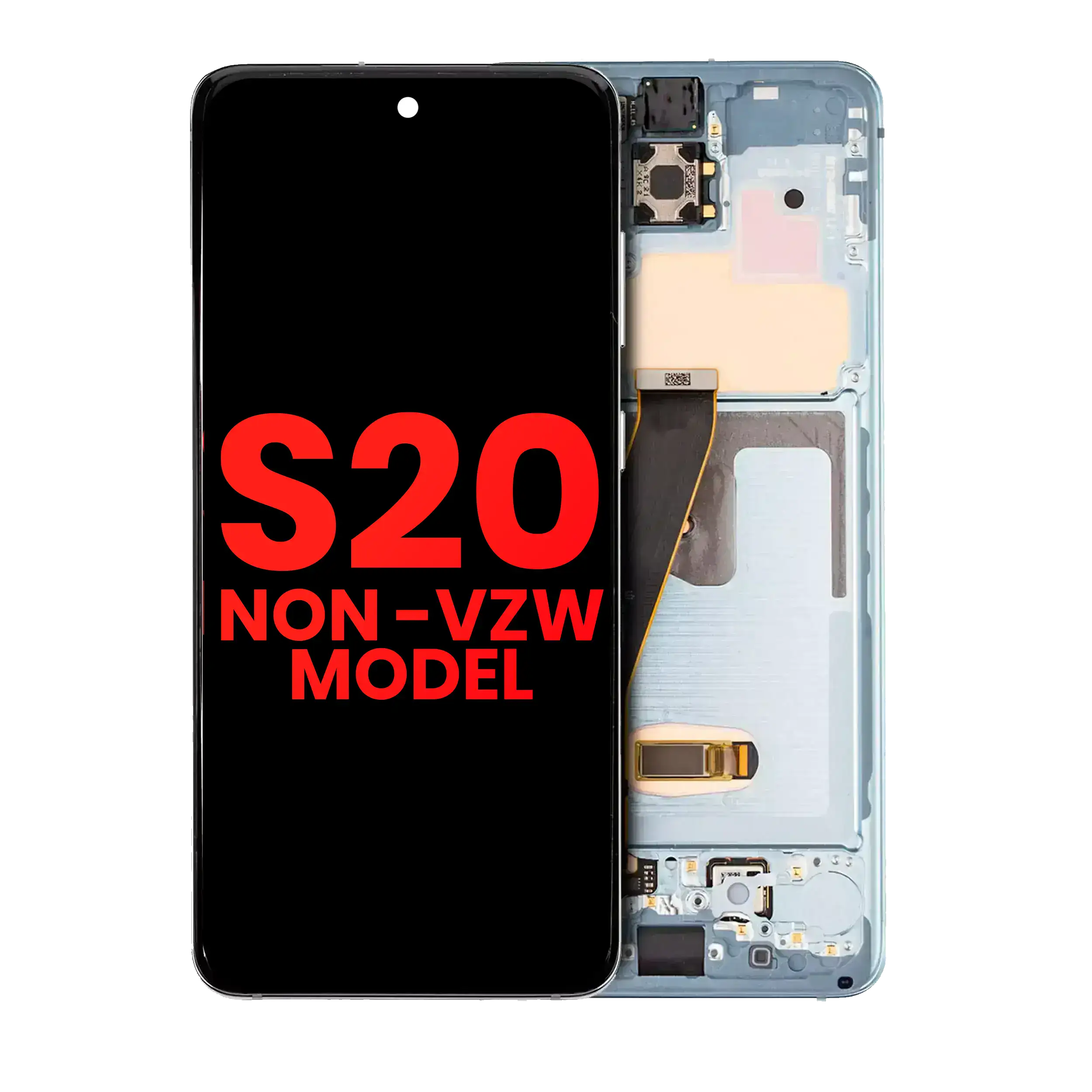 Samsung-Galaxy-S20-5G-Ile-Uyumlu-Cerceveli-ekran-Orijinal-Ekrani-Verizon-Olmayan-5G-UW-Cercevesi-Bulut-Mavisi-3 Samsung Galaxy S20 5G İle Uyumlu Çerçeveli ekran Orijinal Ekranı (Verizon Olmayan 5G UW Çerçevesi) (Bulut Mavisi) - Görsel 4