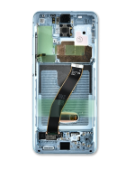 Samsung Galaxy S20 5G İle Uyumlu Çerçeveli ekran Orijinal Ekranı (Verizon Olmayan 5G UW Çerçevesi) (Bulut Mavisi) - Görsel 5