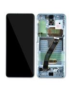 Samsung Galaxy S20 5G İle Uyumlu Çerçeveli ekran Orijinal Ekranı (Verizon Olmayan 5G UW Çerçevesi) (Bulut Mavisi) - Görsel 6
