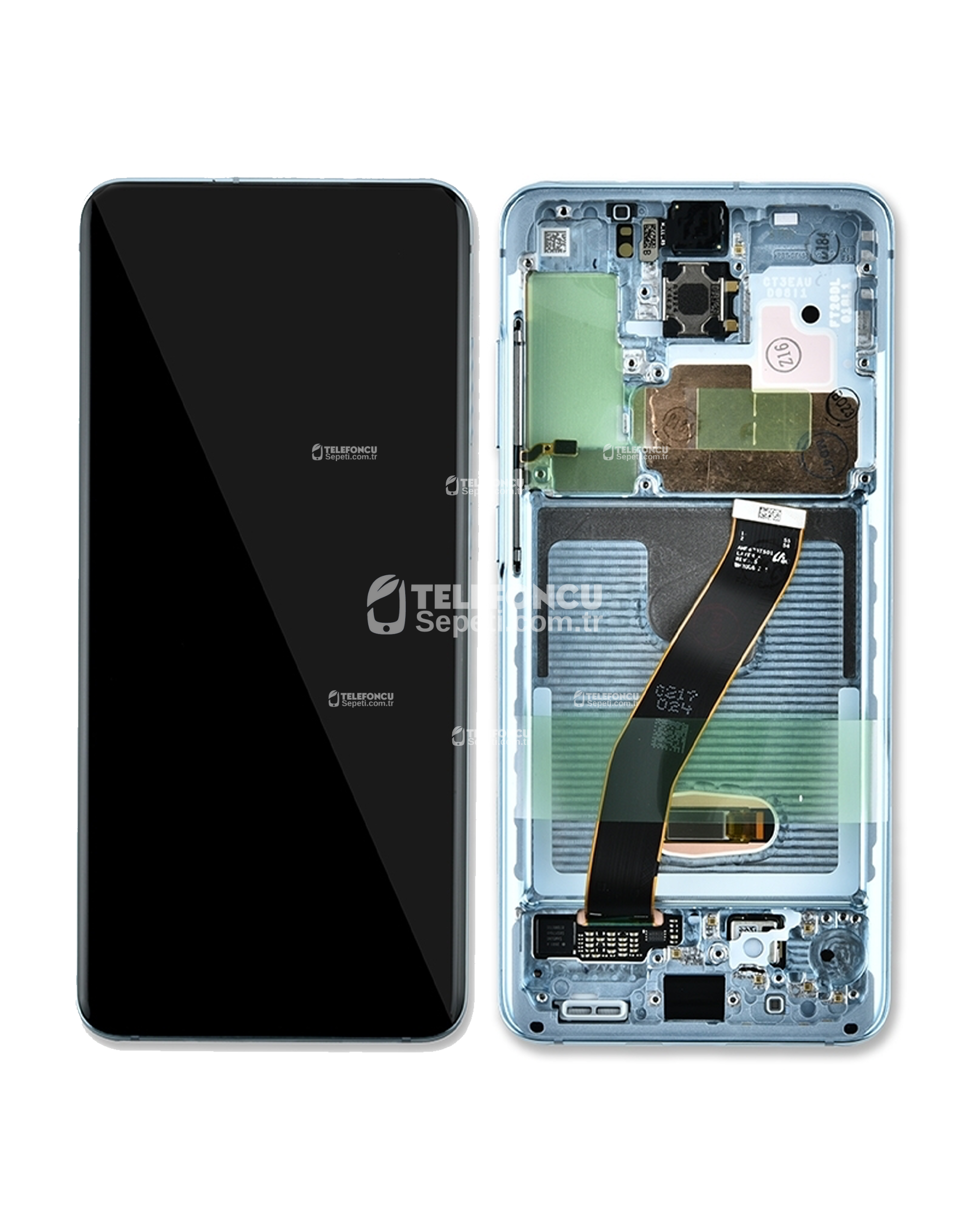 Samsung-Galaxy-S20-5G-Ile-Uyumlu-Cerceveli-ekran-Orijinal-Ekrani-Verizon-Olmayan-5G-UW-Cercevesi-Bulut-Mavisi-5 Samsung Galaxy S20 5G İle Uyumlu Çerçeveli ekran Orijinal Ekranı (Verizon Olmayan 5G UW Çerçevesi) (Bulut Mavisi) - Görsel 6