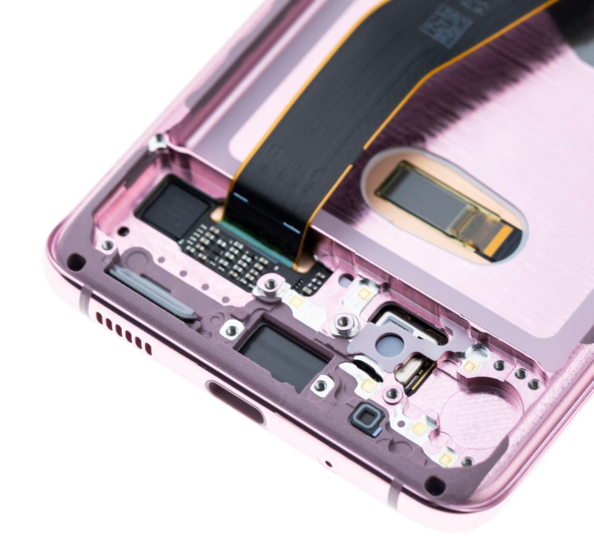 Samsung Galaxy S20 5G İle Uyumlu Çerçeveli ekran Orijinal Ekranı (Verizon Olmayan 5G UW Çerçevesi) Orijinal (Bulut Pembesi) - Görsel 4