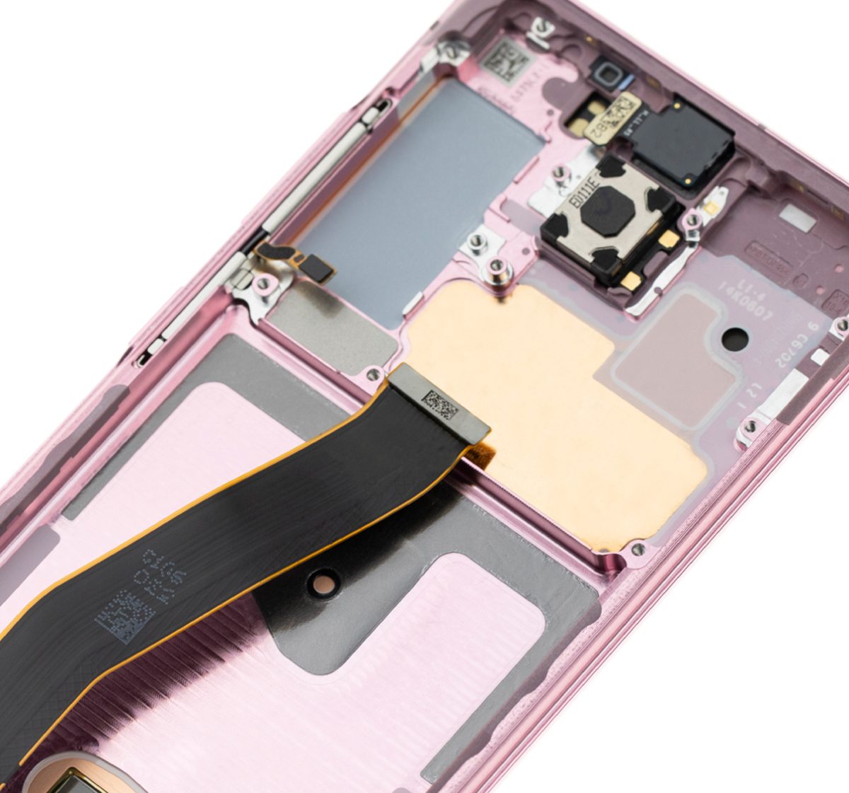 Samsung Galaxy S20 5G İle Uyumlu Çerçeveli ekran Orijinal Ekranı (Verizon Olmayan 5G UW Çerçevesi) Orijinal (Bulut Pembesi) - Görsel 7
