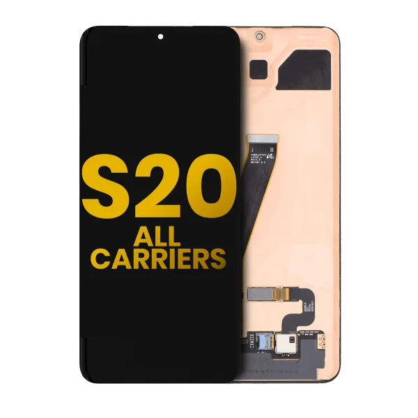 Samsung Galaxy S20 5G İle Uyumlu Çerçevesiz ekran Orijinal Ekranı (Tüm Operatörlerle Uyumlu) Orijinal (Tüm Renkler)